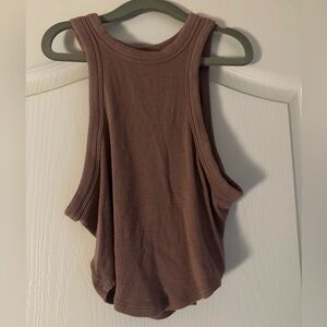 Lululemon Hold Tight Cropped Tank Top